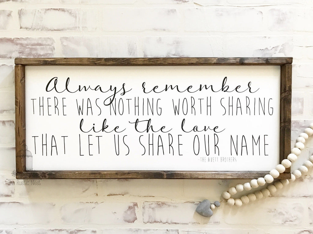 OFFICIALLY LICENSED Always remember there was nothing worth sharing like the love... | The Avett Brothers – Murder in the City TRN05