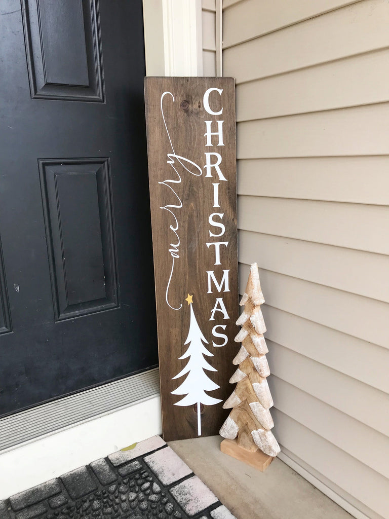 Merry Christmas Porch Sign | Christmas Welcome Sign | Christmas Front Porch Sign | Christmas Signs | Porch Sign | Christmas Sign