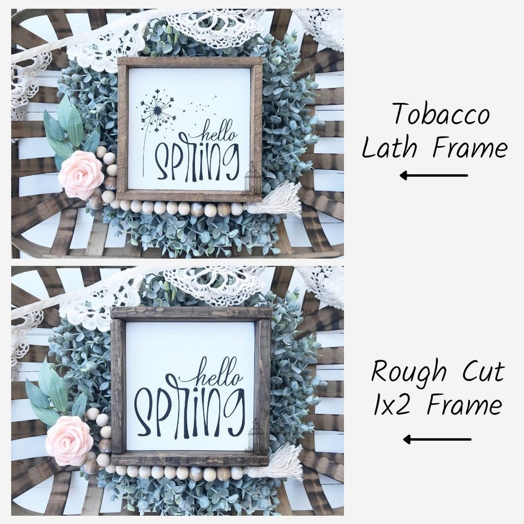 hello SPRING Wooden Sign | Hello Spring Sign | Spring Sign | Spring Decor | Easter Decor | Seasonal Sign