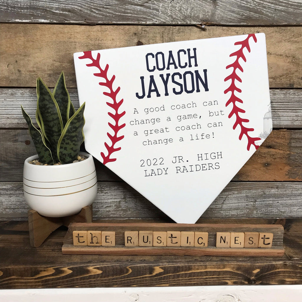 Baseball Coach Gift | Softball Coach Gift | Graduation Gift | End of Season Coach Gift | Best Coach Gift | Coach Appreciation Gift