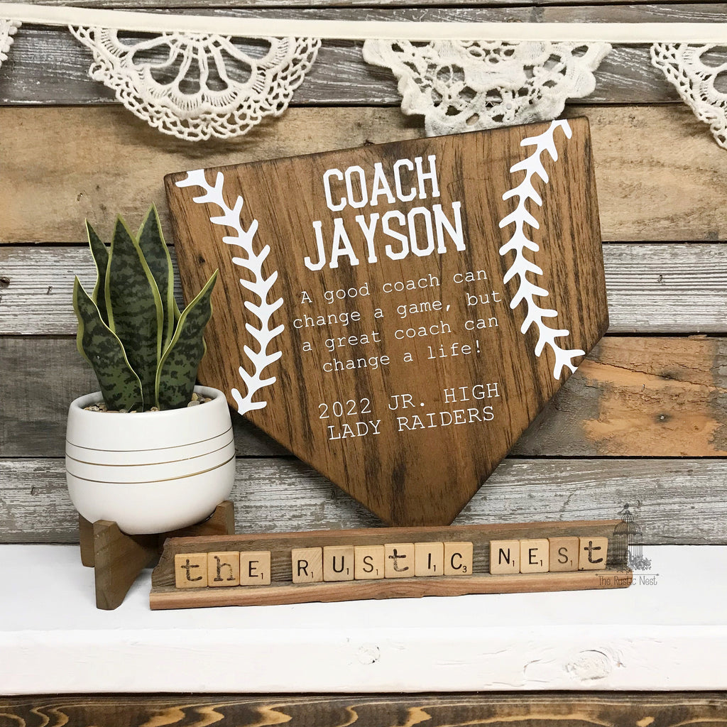 Baseball Coach Gift | Softball Coach Gift | Graduation Gift | End of Season Coach Gift | Best Coach Gift | Coach Appreciation Gift