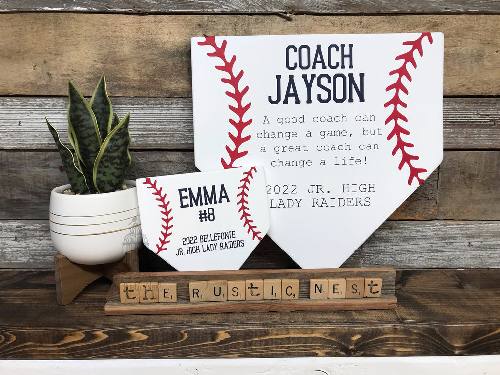 Baseball Coach Gift | Softball Coach Gift | Graduation Gift | End of Season Coach Gift | Best Coach Gift | Coach Appreciation Gift