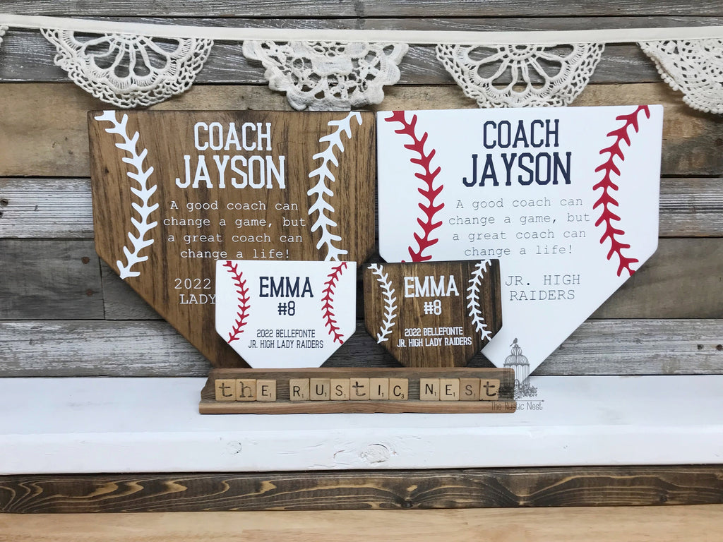 Baseball Coach Gift | Softball Coach Gift | Graduation Gift | End of Season Coach Gift | Best Coach Gift | Coach Appreciation Gift