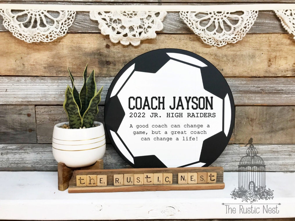 Soccer Coach Gift | End of Season Coach Gift | Best Coach Gift | Coach Appreciation Gift | Coach Thank you Gift | Personalized Coach Gift