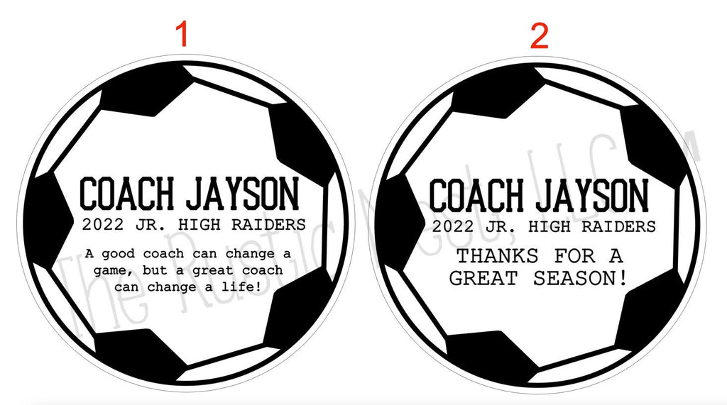 Soccer Coach Gift | End of Season Coach Gift | Best Coach Gift | Coach Appreciation Gift | Coach Thank you Gift | Personalized Coach Gift