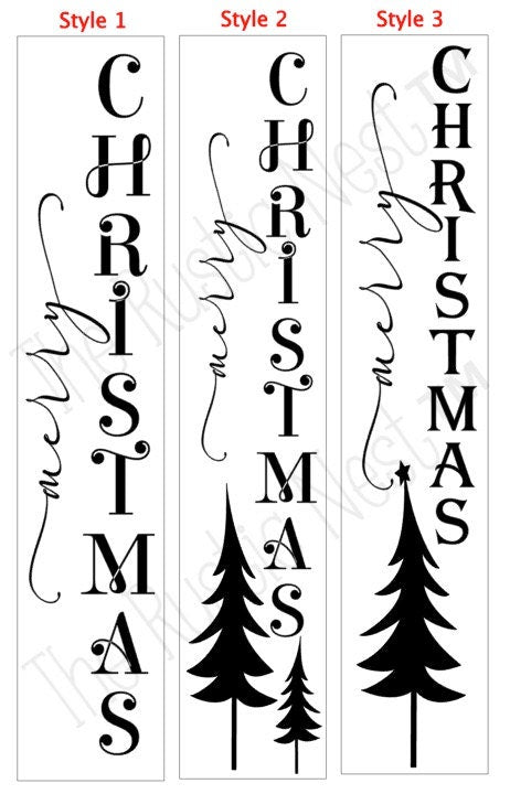 Merry Christmas Porch Sign | Christmas Welcome Sign | Christmas Front Porch Sign | Christmas Signs | Porch Sign | Christmas Sign