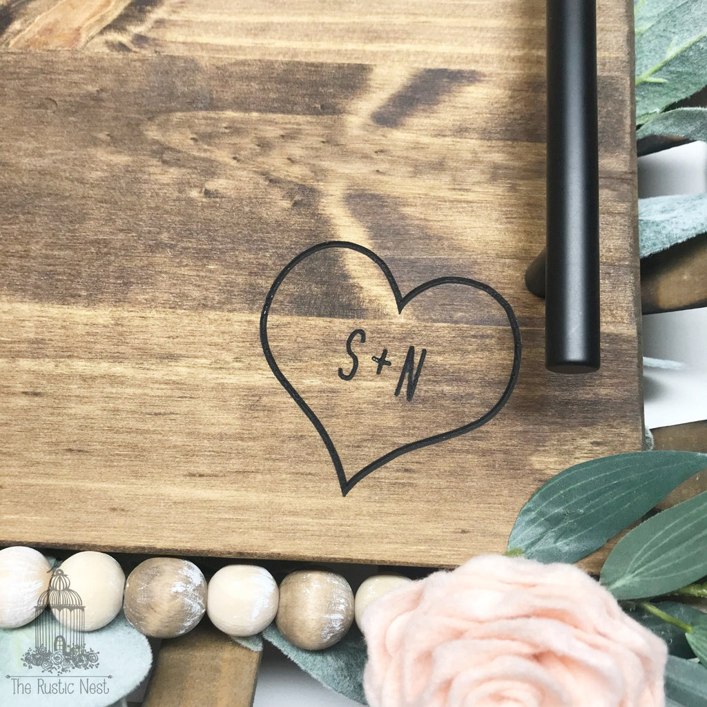 Serving Tray | Personalized Wood Serving Tray | Engraved Wood Tray | Breakfast in Bed Tray | Personalized Tray | Valentines Day gift