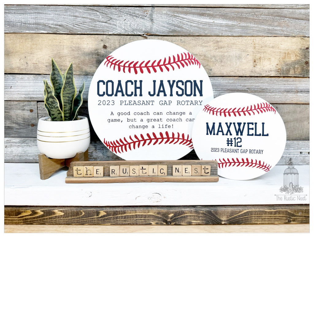 Baseball Coach Gift | Softball Coach Gift | Graduation Gift | End of Season Coach Gift | Best Coach Gift | Coach Appreciation Gift