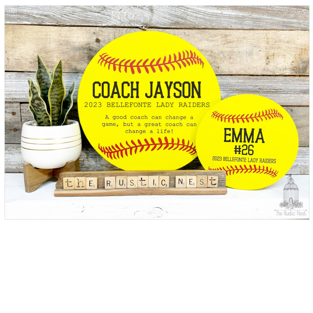 Baseball Coach Gift | Softball Coach Gift | Graduation Gift | End of Season Coach Gift | Best Coach Gift | Coach Appreciation Gift