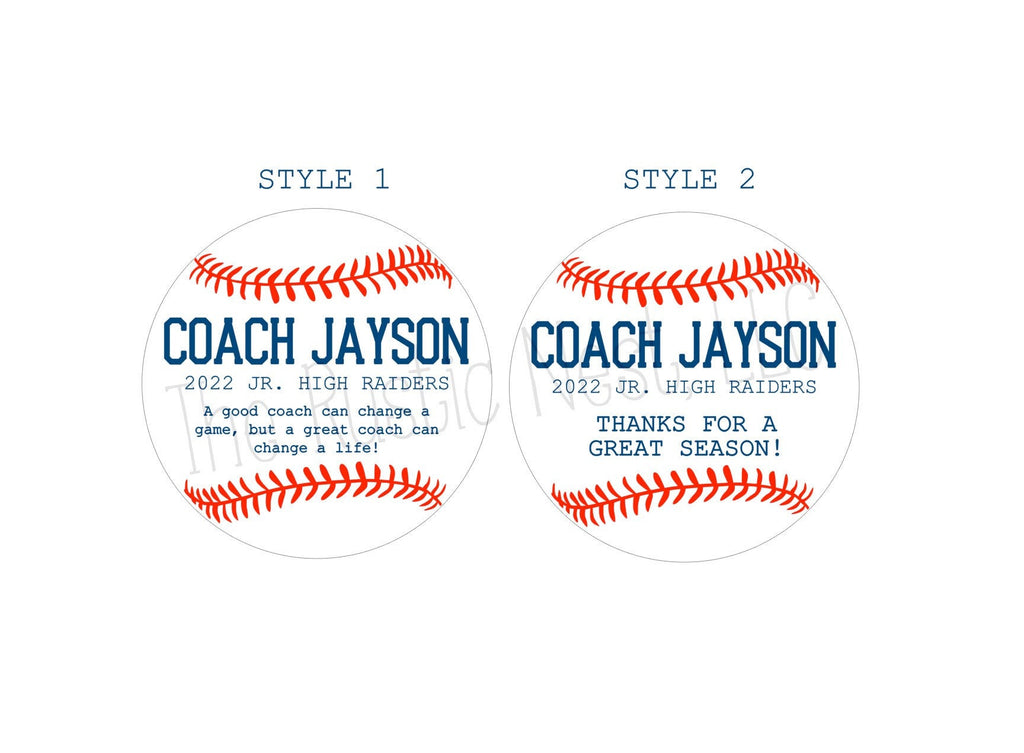 Baseball Coach Gift | Softball Coach Gift | Graduation Gift | End of Season Coach Gift | Best Coach Gift | Coach Appreciation Gift