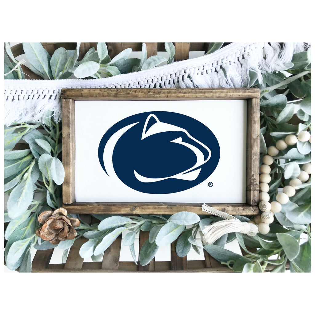 Penn State Sign | We Are Sign | Nittany Lions Sign | PSU | Penn State Merch | WE ARE | Penn State Logo Sign | Penn State Nittany Lions