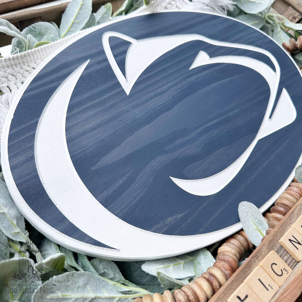 Penn State Sign | We Are Sign | Nittany Lions Sign | PSU | Pennsylvania Sign | WE ARE | Penn State Logo Sign | Penn State Nittany Lions