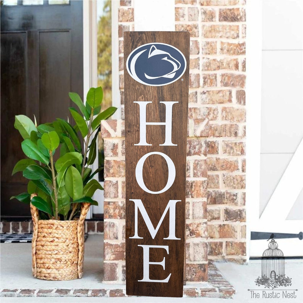 Penn State Front Porch Sign | We Are | Nittany Lions | PSU | Pennsylvania Sign | WE ARE | Penn State Logo Sign | Penn State Nittany Lions