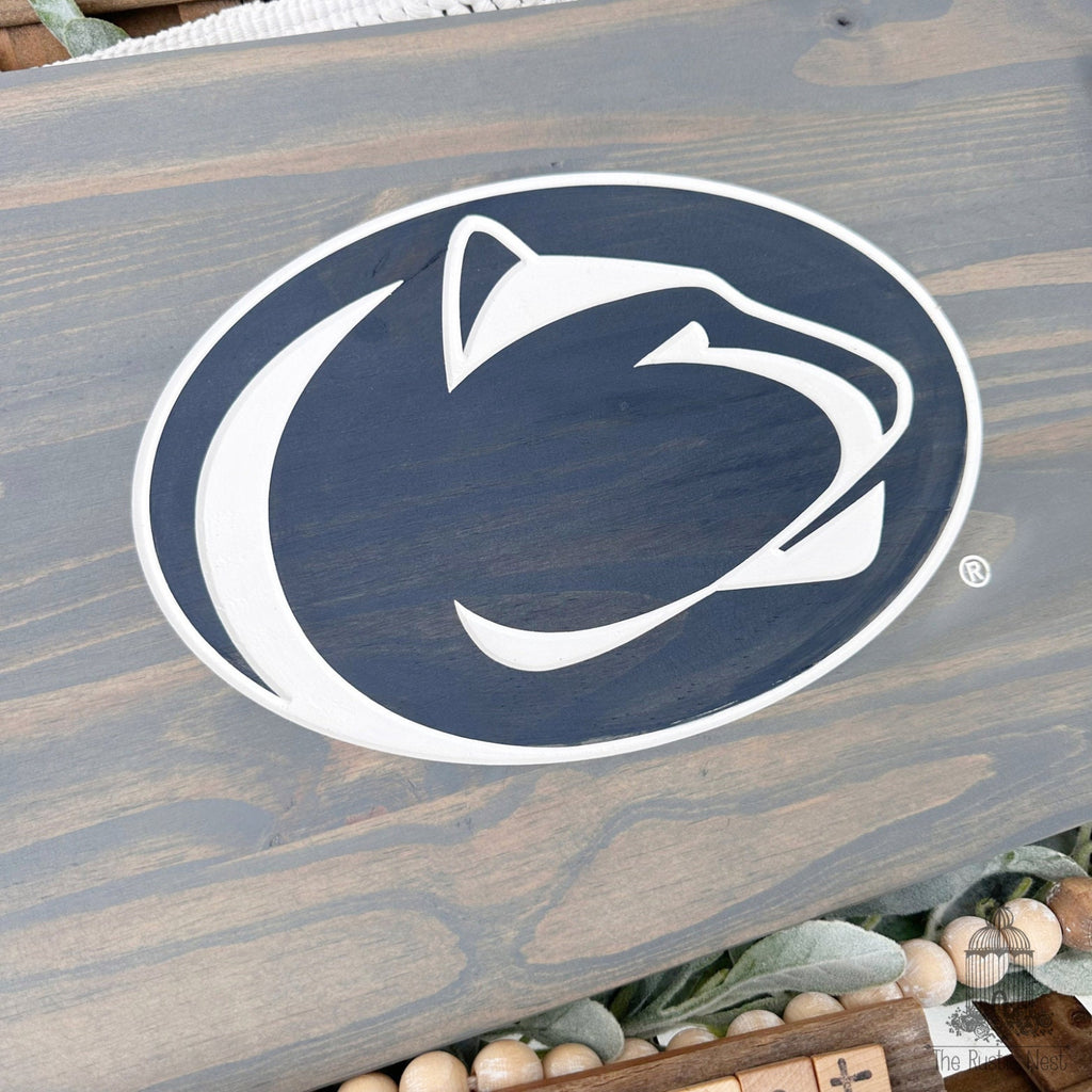 Penn State Engraved Serving Tray | We Are Sign | Nittany Lions Tray | PSU | WE ARE | Penn State Logo Tray | Penn State Nittany Lions