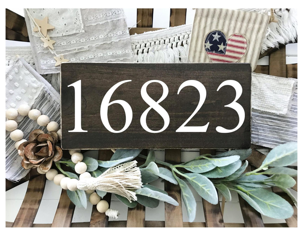 Zip Code Sign | Custom Zip Code Sign | Personalized Gift | Hometown Gift | Personalized Location Sign | Custom Location Sign (12" x 5.5")