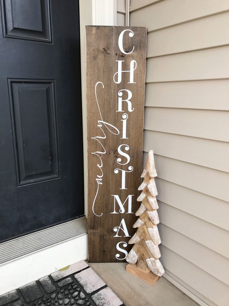 Merry Christmas Porch Sign | Christmas Welcome Sign | Christmas Front Porch Sign | Christmas Signs | Porch Sign | Christmas Sign