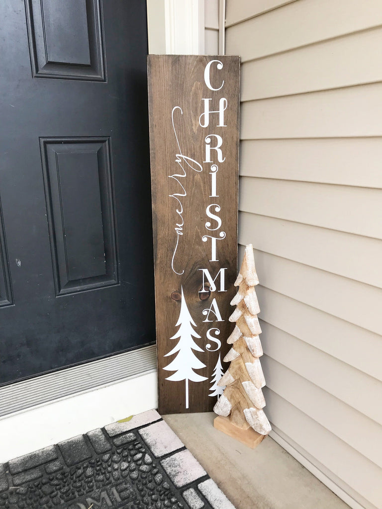 Merry Christmas Porch Sign | Christmas Welcome Sign | Christmas Front Porch Sign | Christmas Signs | Porch Sign | Christmas Sign