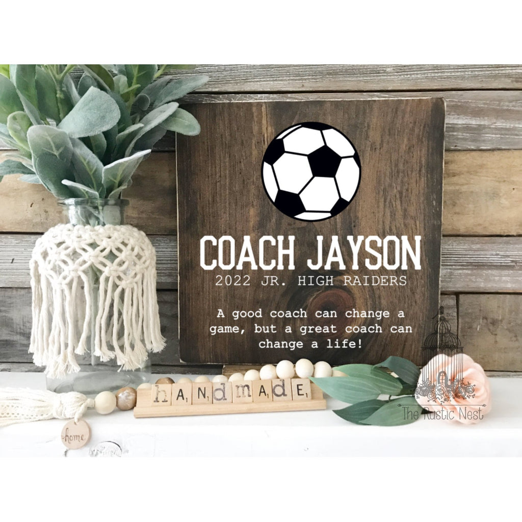 Soccer Coach Gift | End of Season Coach Gift | Best Coach Gift | Coach Appreciation Gift | Coach Thank you Gift | Personalized Coach Gift